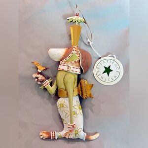 MacKenzie Childs Patience Brewster Doggy Tin Ornament